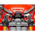 Ducabike Billet Handlebar Riser Kit for the Ducati Streetfighter V4 / V2, Monster, Hypermotard, and Multistrada 1100